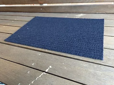 4x IKEA KRISTRUP Anti-Slip Floor Door Mat Rug Carpet 55 X 35cm In Dark Blue • $37.90