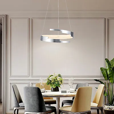 3-Strip Modern Pendant Light Hanging Ceiling Fixture LED Dining Room Lamp Spiral • $36.01