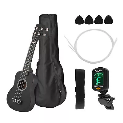 21 Inch Colored Acoustic Soprano Ukulele Ukelele Uke Kit Basswood With N2Q4 • $53.50