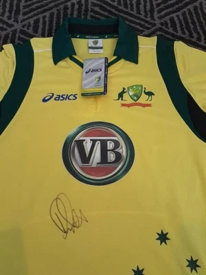 $179 • Buy Ricky Ponting Signed Cricket Jersey/Shirt Australia Signed Jersey