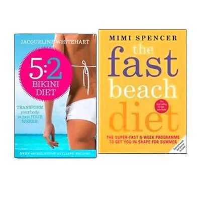 The Fast Beach Bikini Diet Collection 2 Books Set Brand NEW  • $19.14
