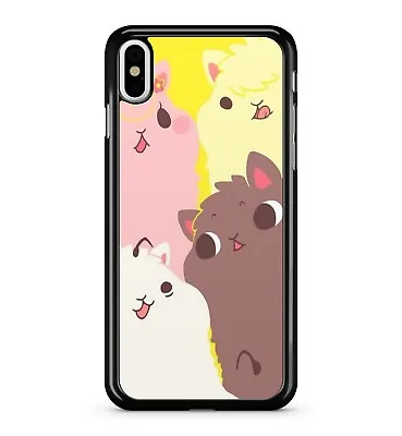 $19.92 • Buy Yellow Pink White Brown Llamas 2D Phone Case Cover