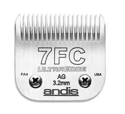 $39.99 • Buy ANDIS AG/BG ULTRA EDGE 7FC 7F BLADE 1/4 -6.3mm*Fit Most Oster,Wahl,Laube Clipper