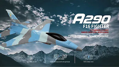 2.4G A290 RC Airplanes 3CH 6 Axis Gyro Radio Remote Control RTF Glider Fighter  • $89.99