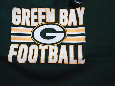 Green Bay Packers Football Ladies V-Neck Short Sleeve T-Shirt Green 1XL PLUS • $14.99