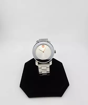 Movado Bold Women’s Silver Dial Stainless Steel Swiss Watch - 3600433 • $148.50