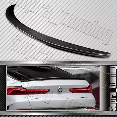 X1 CARBON FIBER P-STYLE REAR TRUNK LID SPOILER WING FIT 15-19 BMW X6 F16 +(GIFT) • $128.88