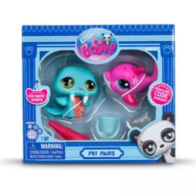 Littlest Pet Shop Fin-Tastic Stunts Pet Pair 2 Pack Figures • $25.95