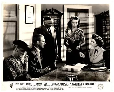 Bachelor And The Bobby-Soxer Lobby Card 1947 Original Shirley Temple Myrna Loy  • $24.99