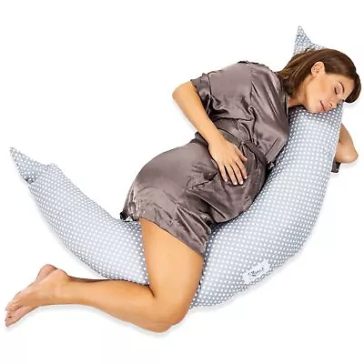 KOALA BABYCARE Pregnancy Pillow For Sleeping XXL - Grey • £13.27