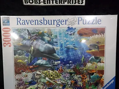 Ravensburger Oceanic Wonders 3000 Piece Jigsaw Puzzle - NEW !!  SEALED !! P-154 • $28