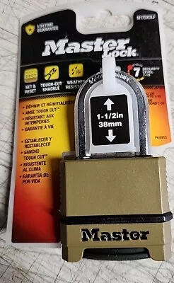 Master Lock Padlock Outdoor Combination M175XDLF Magnum Heavy Duty Safety • $12