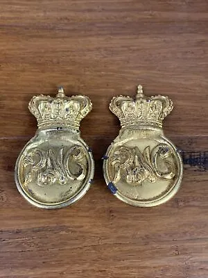 Two Vintage Large Badge Insignias Royal Canadian Military / Law Enforcement • $30