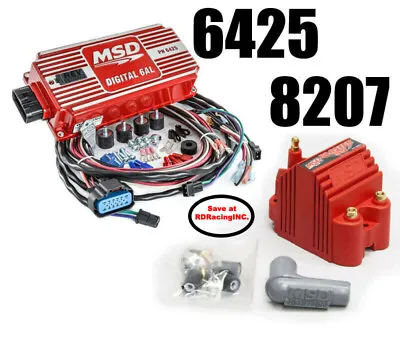 MSD Ignition 6425 Digital 6AL Ignition Control With Rev Control With 8207 Coil • $429.95