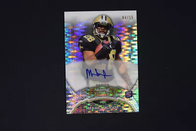 Mark Ingram 2011 Bowman Sterling Rookie Autograph Signature Pulsar Refractor /15 • $35.99