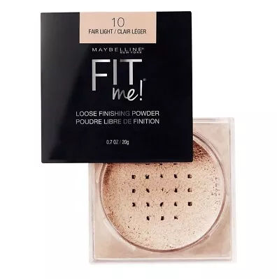 Maybelline New York Fit Me! Loose Finishing Powder #10 Fair Light • $10.99