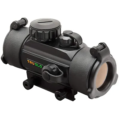 TruGlo Red-Dot Traditional Standard Mount Crossbow 30mm Tri Dot Sight Black • $55.99