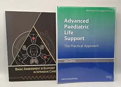 Advanced Paediatric Life Support Book + Basic Assessment & Support In I.c. • £10