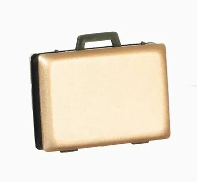 $2.99 • Buy Dollhouse Miniature METAL BRIEFCASE Suitcase Attache 1:12 SCALE OPENS 1.35  X 1 