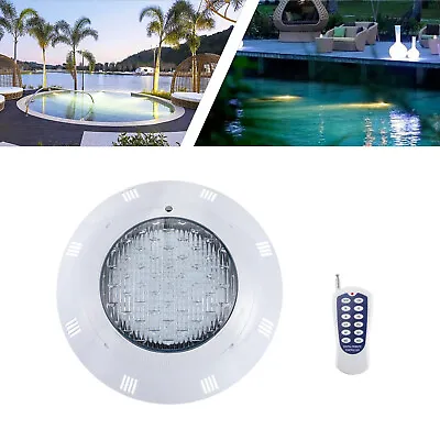 AC12V RGB LED Pool Light IP68 Waterproof With Remote For Inground Swimming Pool  • $40.85