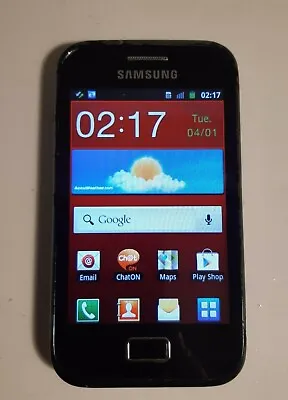 Samsung Galaxy Ace GT-S7500 Black Originally From Virgin But EE Sim Works Too • £12