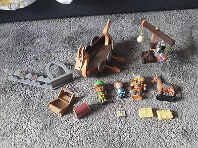 Mike The Knight Toy Lot  - Viking Ship/Boat Figures & Accessories / Spares • £10