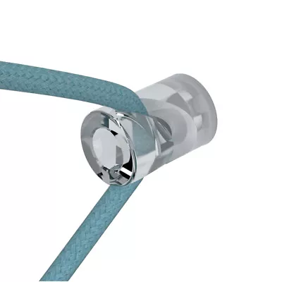 £4.90 • Buy Transparent 'V' Decentraliser Cable Ceiling Hook - Clear Cable Hook - Wire Hook