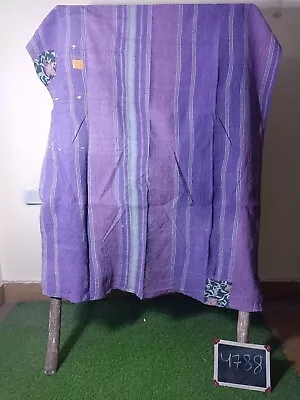 Vintage Kantha Blanket Bedspread Indian Handmade Quilt Throw Cotton Rally Gudari • $61.84