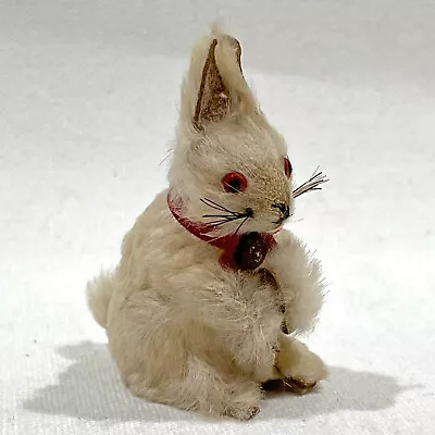 Pre-War Germany Miniature Real Fur Bunny Rabbit Similar To Steiff • $10