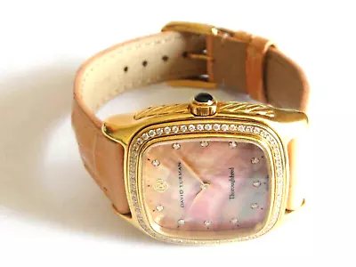 David Yurman 18k Gold Diamond Watch • $4399.99