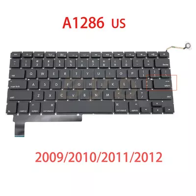 New US Laptop Keyboard For Macbook Pro 15  A1286 2009 2010 2011 2012 Year • $16.30