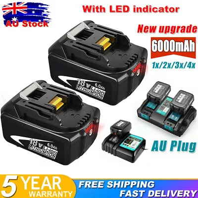 $145.99 • Buy 18V 9.0 6.0AH LXT Battery Charger For Makita BL1860 BL1840 BL1850 Cordless Tools