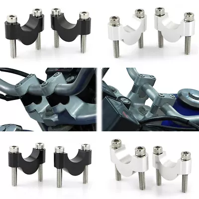 Fit For Suzuki Yamaha Honda 22mm 7/8  28mm 1 1/8  Motor Handlebar Riser Clamp • $21.99