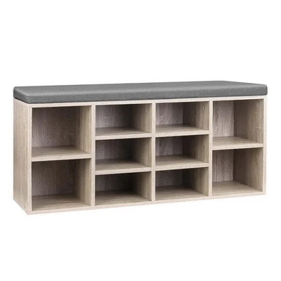 $101.99 • Buy Bench Wooden Shoe Rack Storage