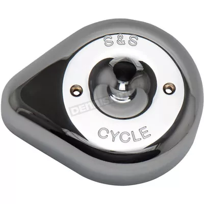 S&S Cycle Chrome Stealth Teardrop Air Cleaner Cover - 170-0530 • $185.36