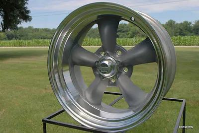 17x10   AMERICAN RACING TORQ THRUST D CL205 FORD F100 150 5 ON 5.5 S/O ONLY • $525