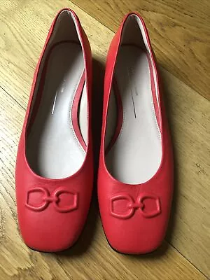 Ecco Red Shoes • £20