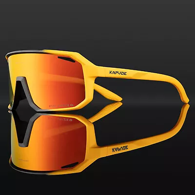 Polarized Sunglasses Outdoor Sports Mountain Bike Glasses UV400 Cycling Goggles • $15.74