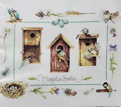 Marjolein Bastin No Vacancy Bird House Cross Stitch Pattern Lanarte Leaflet 3168 • $34.99