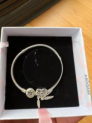 Pandora Moments Heart With Dreamcatcher Charm • £10