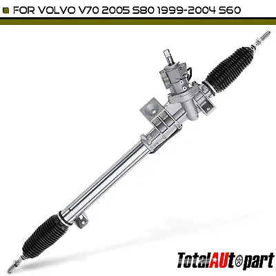 Power Steering Rack & Pinion Assembly For Volvo S60 2004 S80 1999-2004 86017555 • $204.99