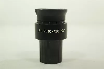 Zeiss Microscope Eyepiece E-Pl 10x/20 Glasses Focusable • $99