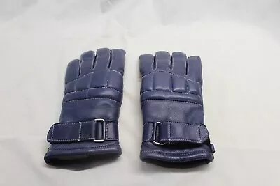 Vintage L.L. Bean XL STA-Soft Blue Leather Gloves Freeport Maine • $45