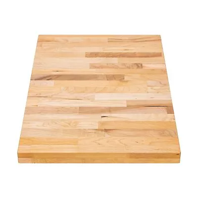 Butcher Block Work Bench Top - 30 X 18 X 1.5 In. Multi-Purpose Maple Slab For... • $185.12