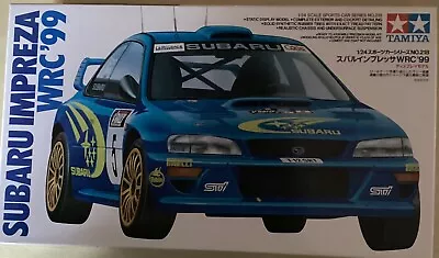 TAMIYA 24218 Subaru Impreza WRC '99 1:24 Car Model Kit • £15