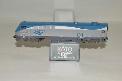 N Scale KATO Amtrak Phase IV GE P42 Passenger Locomotive Train DC • $43