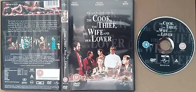 £3 • Buy The Cook, The Thief, His Wife And Her Lover DVD 1990 Helen Mirren, Gambon, Roth.
