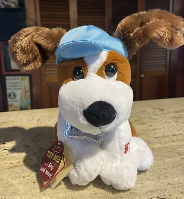 Rare Chantilly Lane Singing/Moving 10” DOG “Thank U For Being A Friend” Plush • $24.95