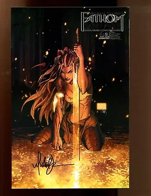 Michael Turner's Fathom: Dawn Of War #3 - Signed By M. Turner (7.5 Ob) 2004 • $24.98