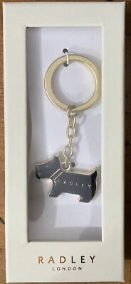 £15 • Buy New Boxed Radley Black Pageant Enamel Keyring